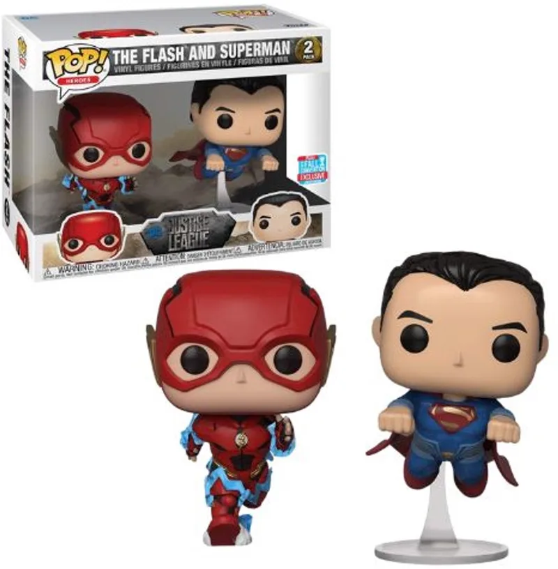 Heroes: DC Justice League - The Flash and Superman 2-pack by Funko in Multicolours – product photo