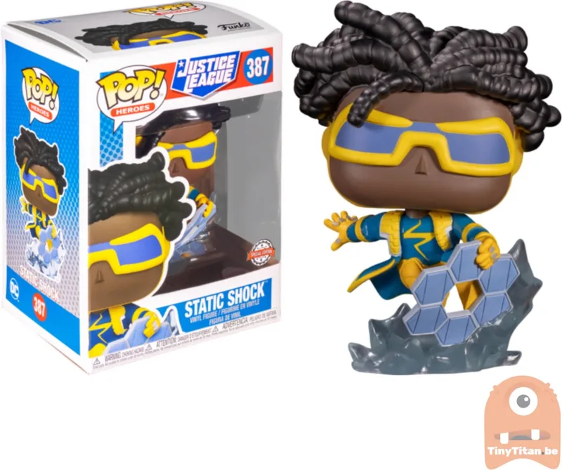 Heroes: DC – Static Shock Exclusive van Funko in Meerkleurig – productfoto
