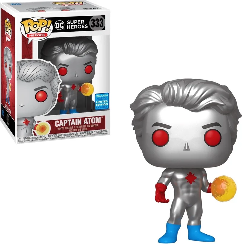 Heroes: DC Super Heroes - Captain Atom 333 Wondrous Convention 2020 Limited Edition van Funko in Meerkleurig – productfoto
