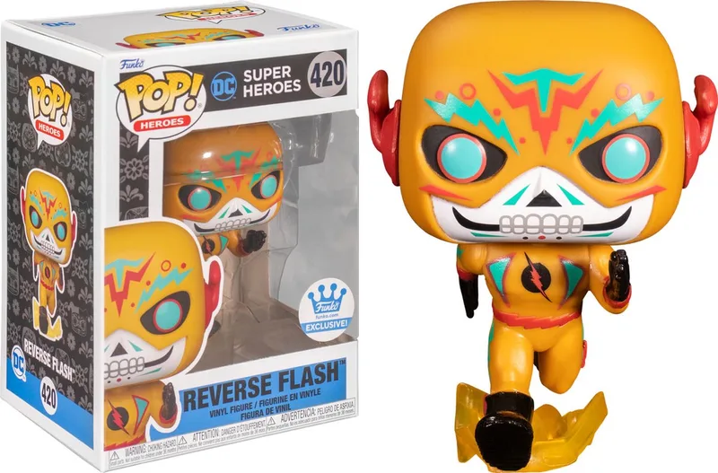 Heroes: Dc Super Heroes - Reverse Flash #420 Special Edition van Funko in Meerkleurig – productfoto