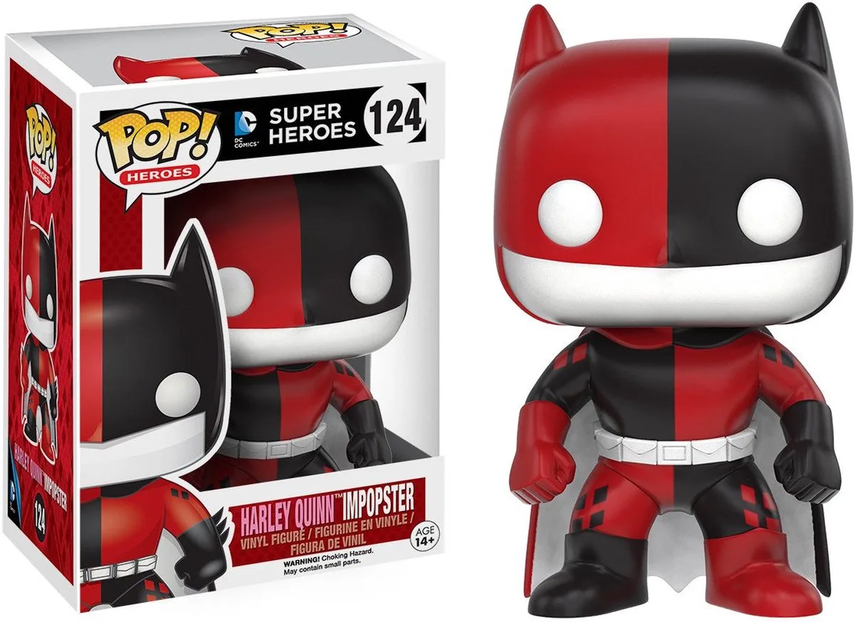 Heroes: Impopster - Harley Quinn Batman -Funko van Funko – productfoto
