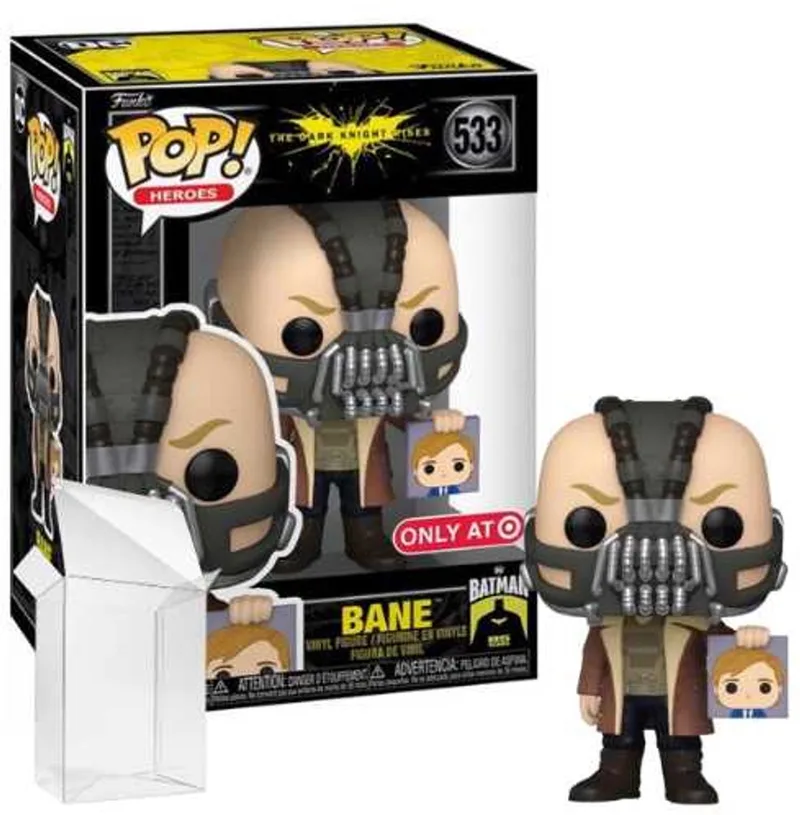 Heroes: The Dark Knight Rises - Bane #533 Exclusive by Funko in Black – product photo