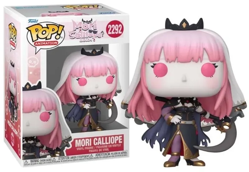 Hololive Mori Calliope (Pop! Animation) Vinyl Figur 2292 Unisex Funko Pop! - Neutraal de Funko en Standard – photo produit