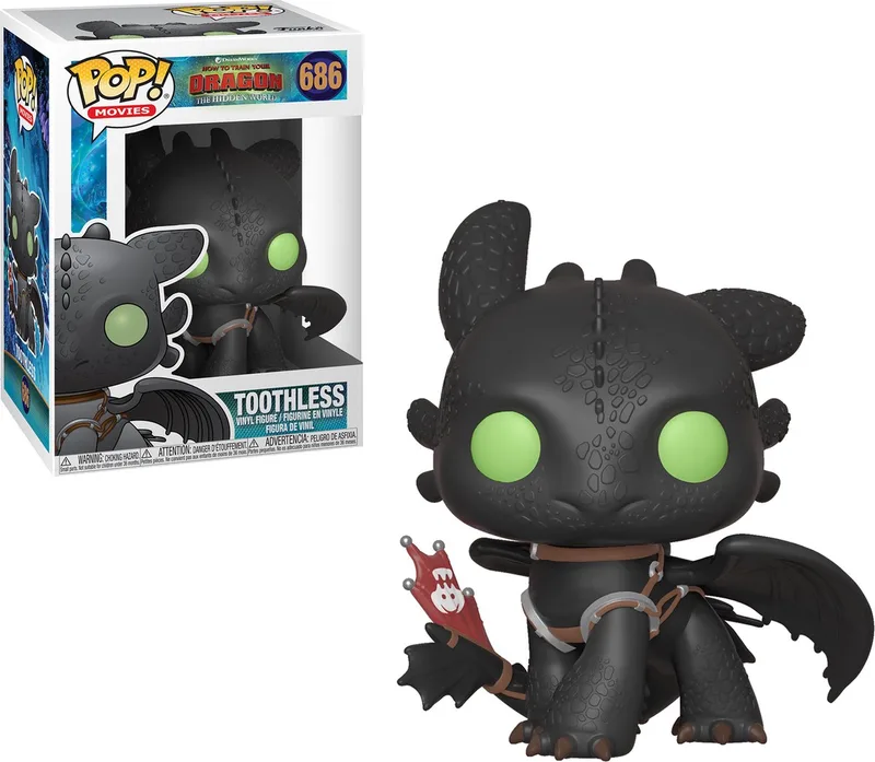 How To Train Your Dragon Toothless - #686 Verzamelfiguur van Funko in Meerkleurig – productfoto