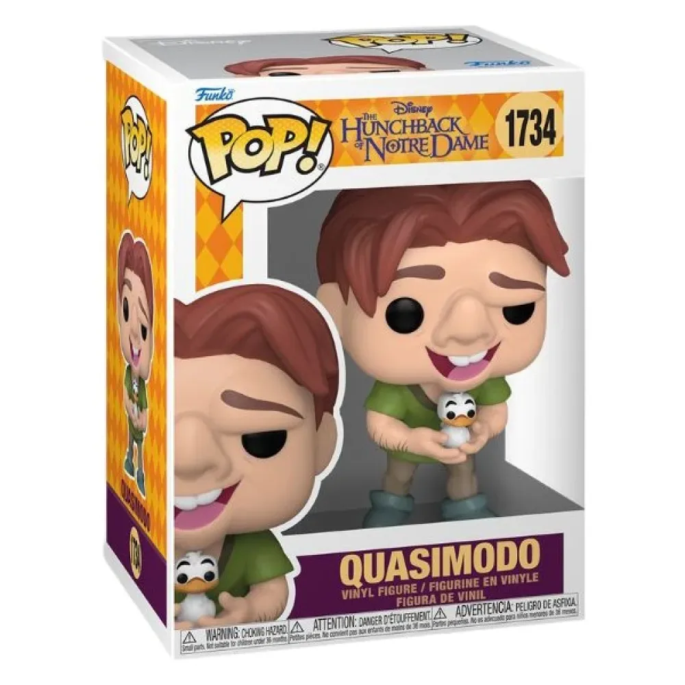 Hunchback Of Notre Dame-pop Quasimodo W/bird Figuur van Funko – productfoto