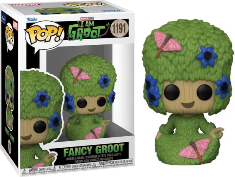 I Am Groot - Marvel POP! Groot (Marie Hair) 9 cm Verzamelfiguur by Funko in Multicolours – product photo