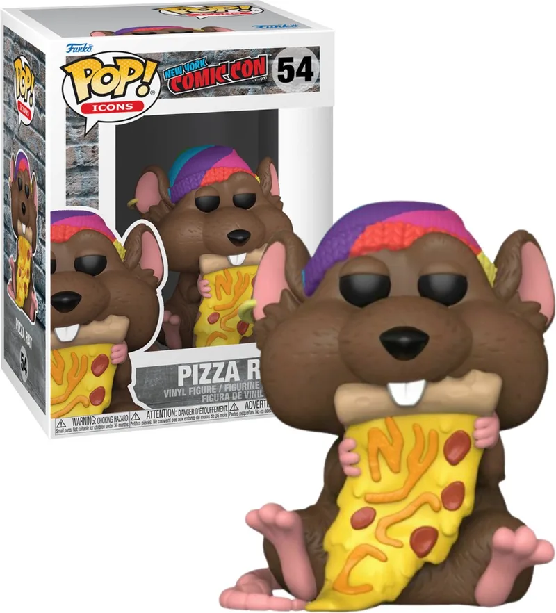 Icons Comic Con New York Pizza Rat van Funko in Meerkleurig – productfoto
