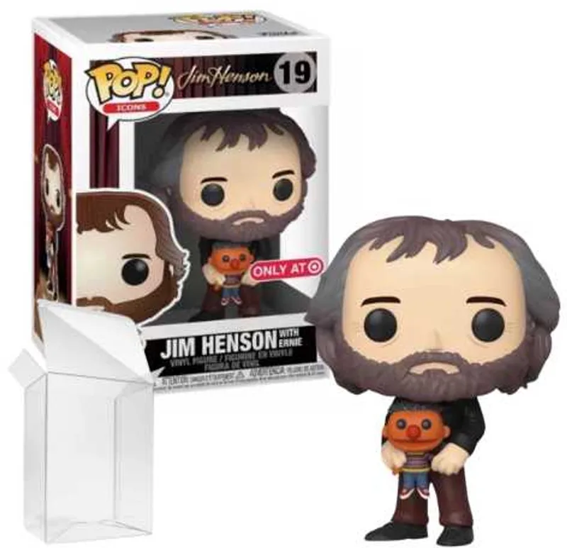 Icons: Jim Henson with Ernie #19 Target Exclusive van Funko in Oranje – productfoto