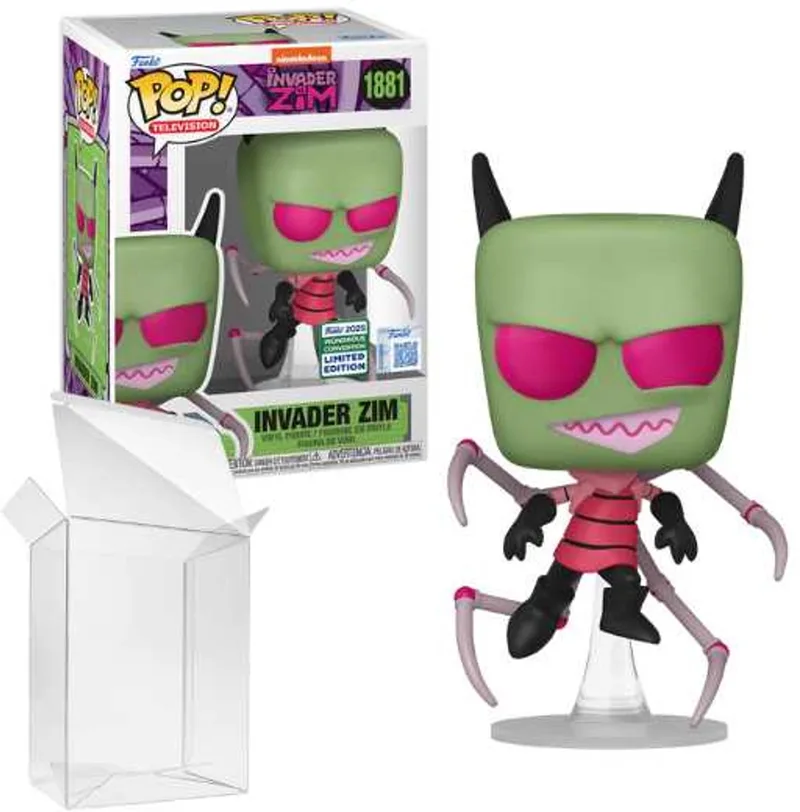 Invader ZIM - ZIM (with Pak Legs) #1881 [2025 Wonderous Convention Exclusive] van Funko in Meerkleurig – productfoto