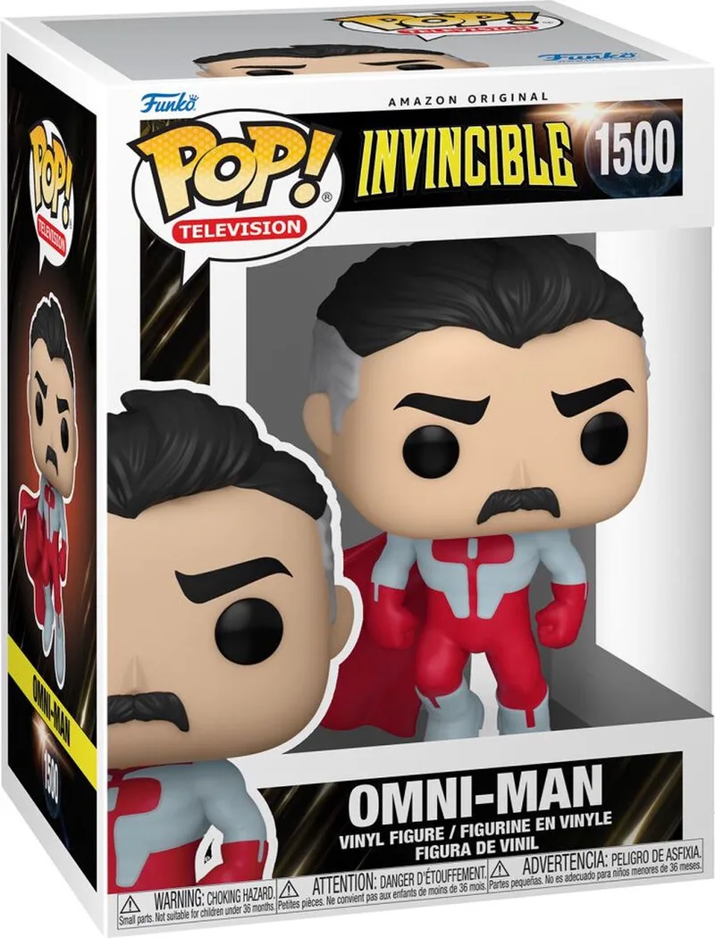 Invincible Omni-Man Vinyl Figur 1500 Funko Pop! meerkleurig - PVC - Fan merch, TV-series by Funko in Multicolour – product photo