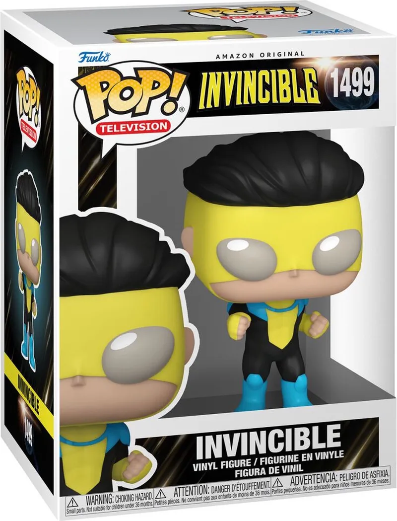 Invincible Vinyl Figur 1499 - Fan merch TV-series - Duurzaam PVC by Funko in Multicolour – product photo