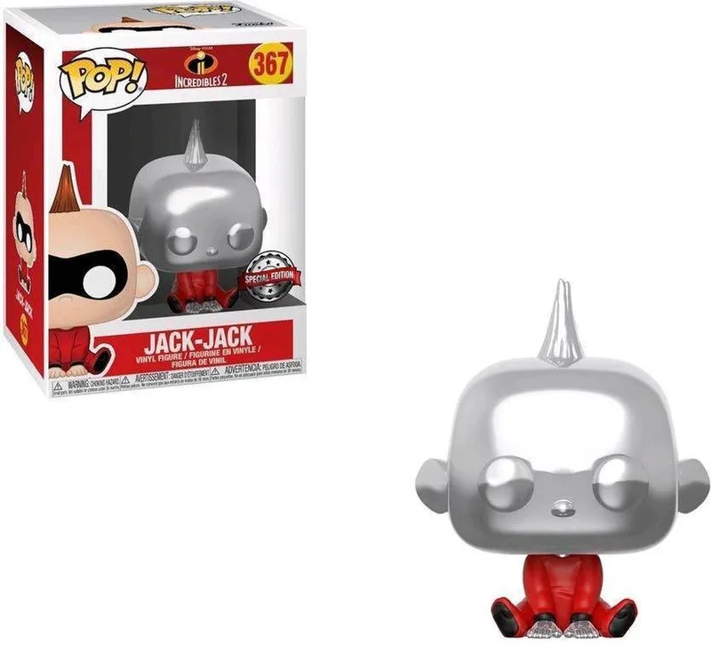Jack-Jack Chrome #367 Limited Editie - The Incredibles 2 - Disney van Funko in Meerkleurig – productfoto