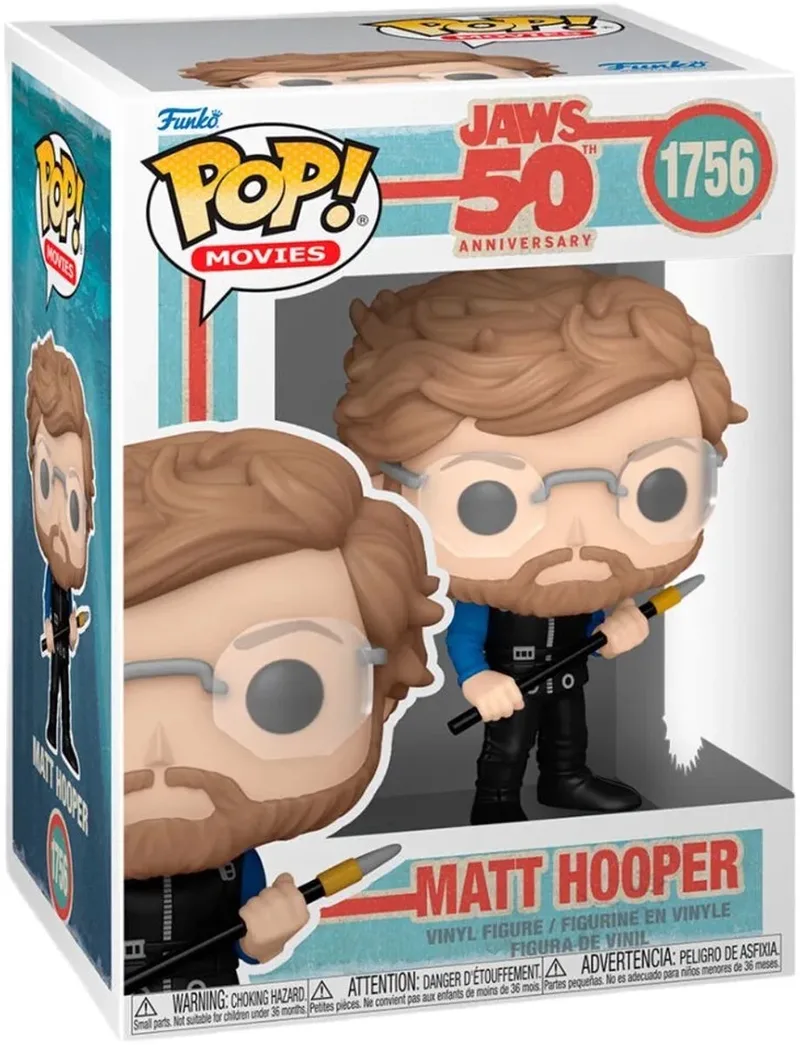 Jaws Matt Hooper vinylfiguur 1756 Funko Pop! standaard PVC Unisex - Fan merch, Film by Funko in Standard – product photo