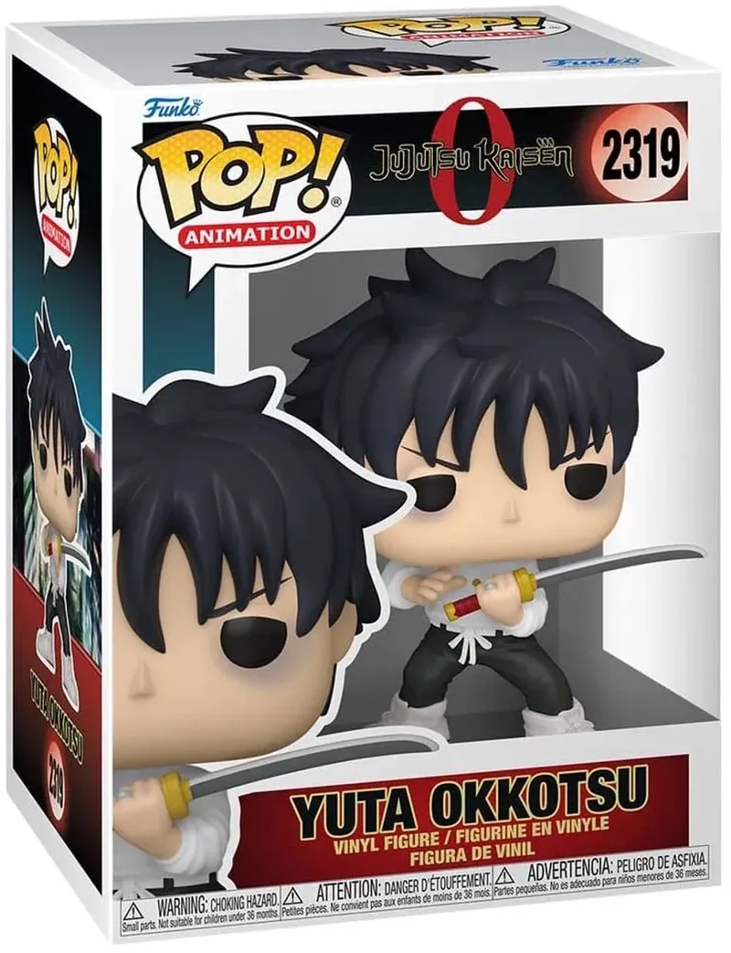 Jujutsu Kaisen Yuta Okkotsu vinylfiguur 2319 Unisex Funko Pop! - Neutraal by Funko in Standard – product photo