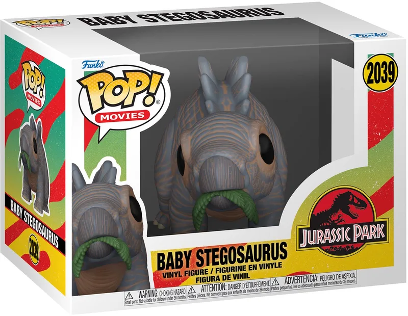 Jurassic Park Baby Stegosaurus vinylfiguur 2039 Unisex Funko Pop! - Neutraal by Funko in Standard – product photo