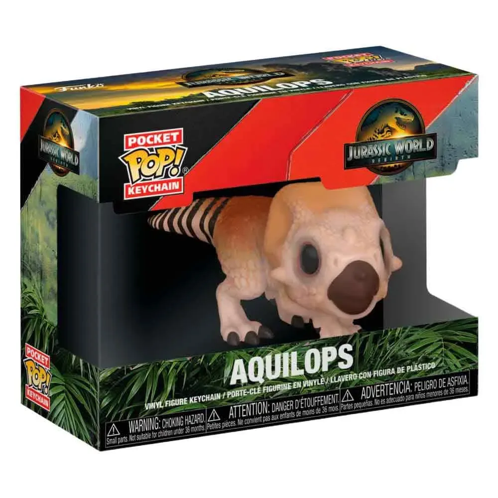 Jurassic World El Renacer Aquilops Sleutelhanger von Funko – Produktfoto