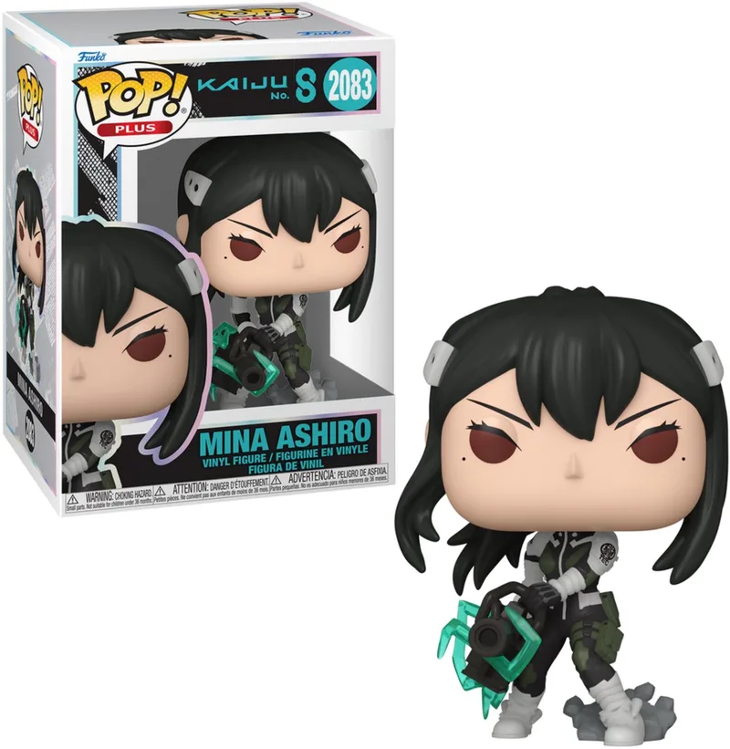 Kaiju No. 8 Mina Ashiro (Chase Editon mogelijk!) vinylfiguur 2083 Unisex Funko Pop! - Neutraal by Funko in Standard – product photo