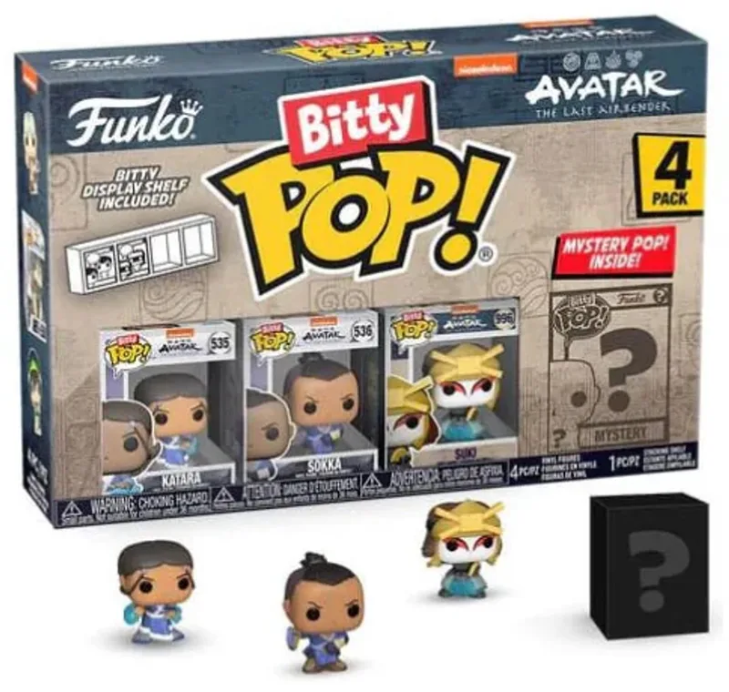 Katara, Sokka, Suki and mystery chase by Funko in Multicolour – product photo