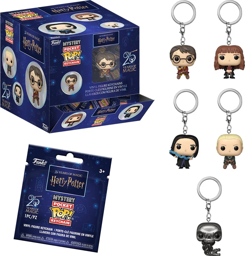 KEYCHAIN: HARRY POTTER- 12PC PDQ(BLIND)​ van Funko in Meerkleurig – productfoto