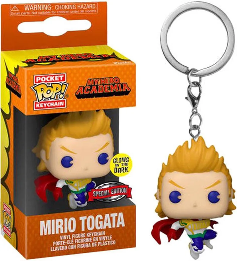 Keychain: My Hero Academia - Mirio Togata Exclusive Glow In The Dark van Funko in Meerkleurig – productfoto