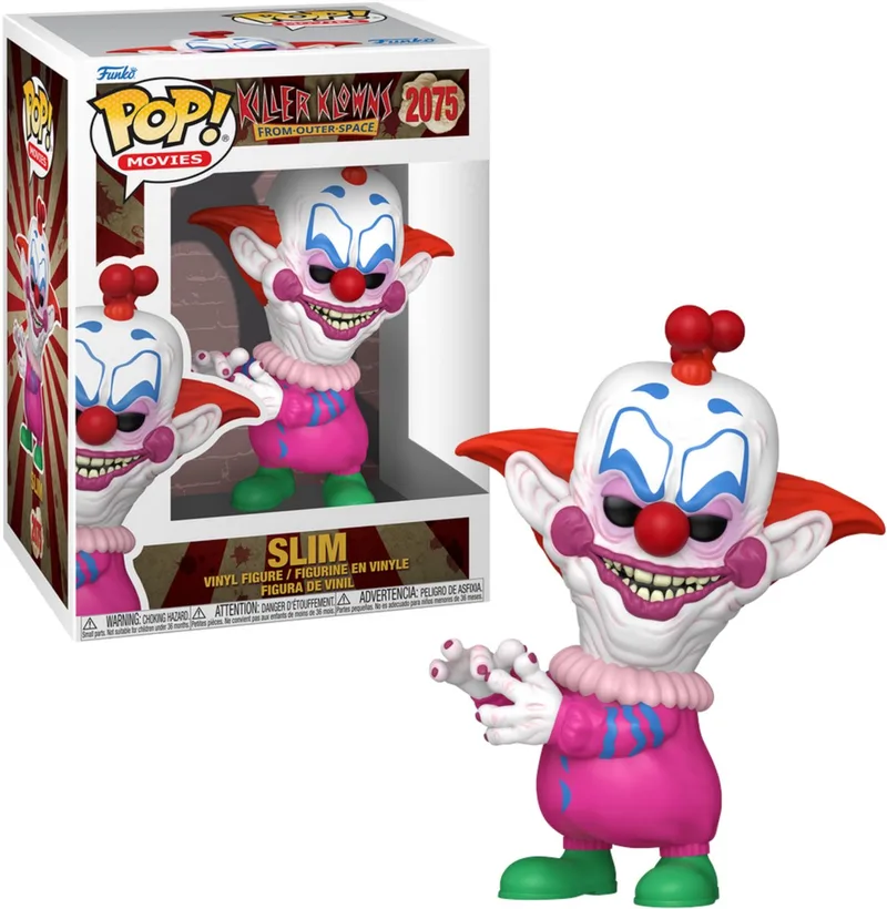 Killer Klowns from Outer Space POP! Movies Vinyl Figure Slim Hand Puppet 9 cm POP! Figuur by Funko in Multicolour – product photo