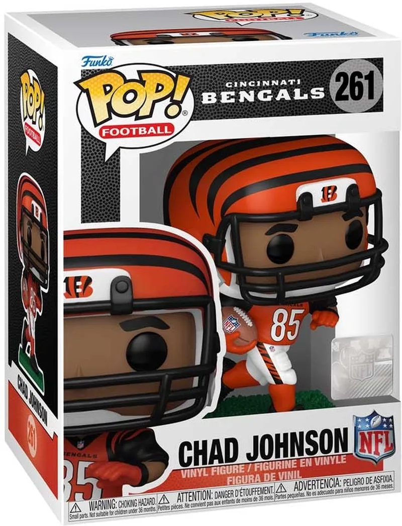 Legends Pop! NFL: Chad Johnson (Bengals) voor Sport Fanzone by Funko in Orange – product photo