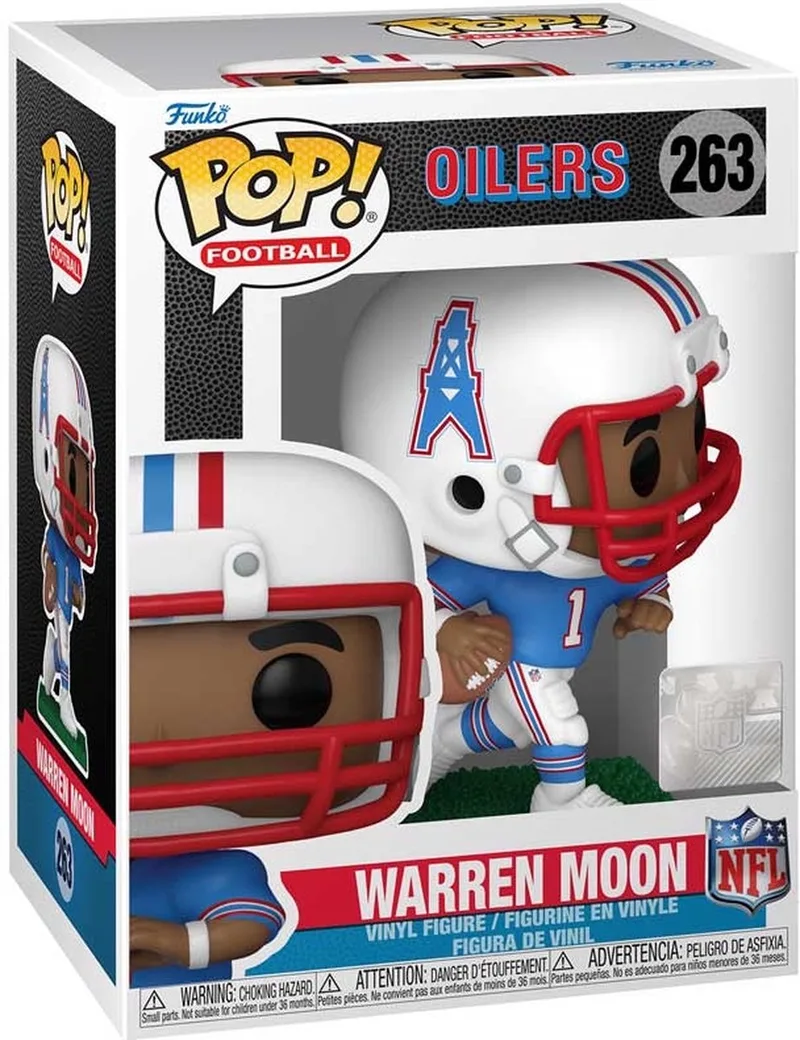 Legends Pop! NFL: Warren Moon (Oilers) voor Sport Fanzone by Funko in Blue – product photo