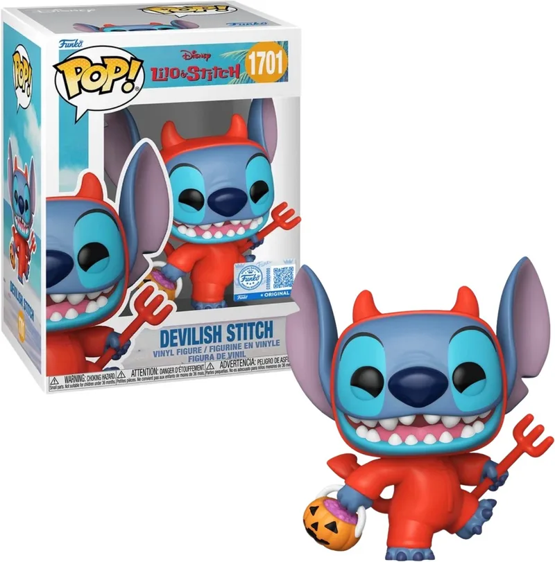 Lilo & Stitch - Devilish Stitch #1701 Special Edition Exclusive van Funko in Meerkleurig – productfoto