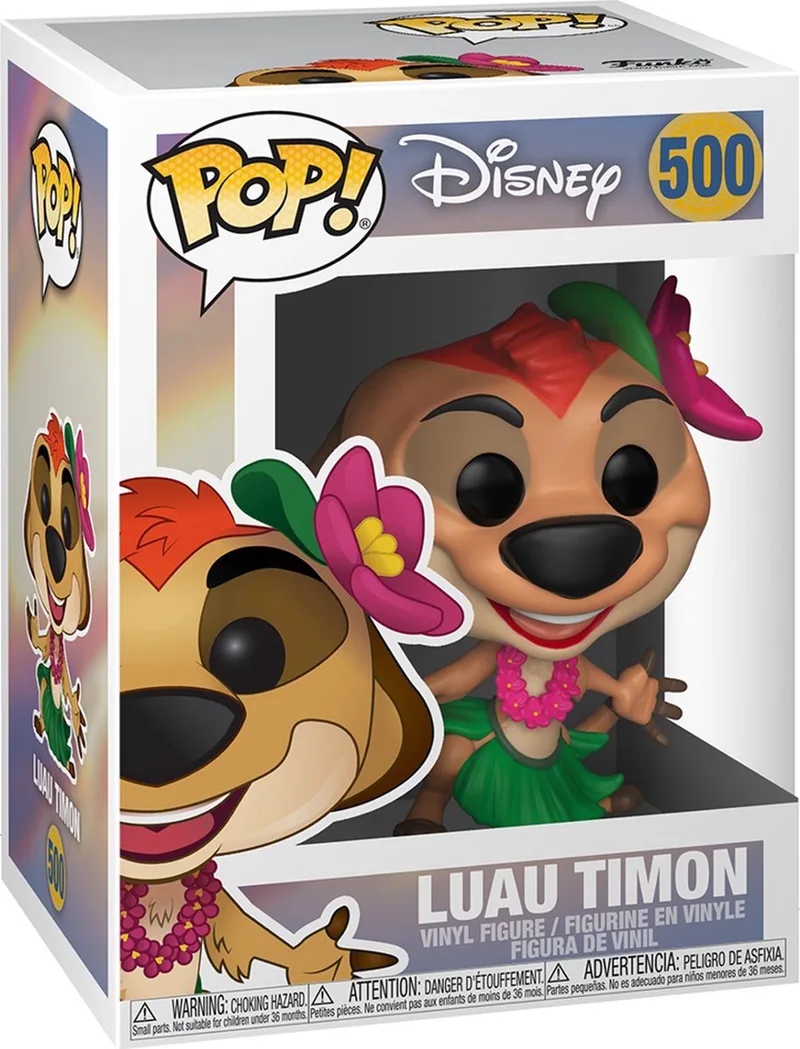 Lion King N° 500 Luau Timon - Verzamelfiguur by Funko in Multicolour – product photo