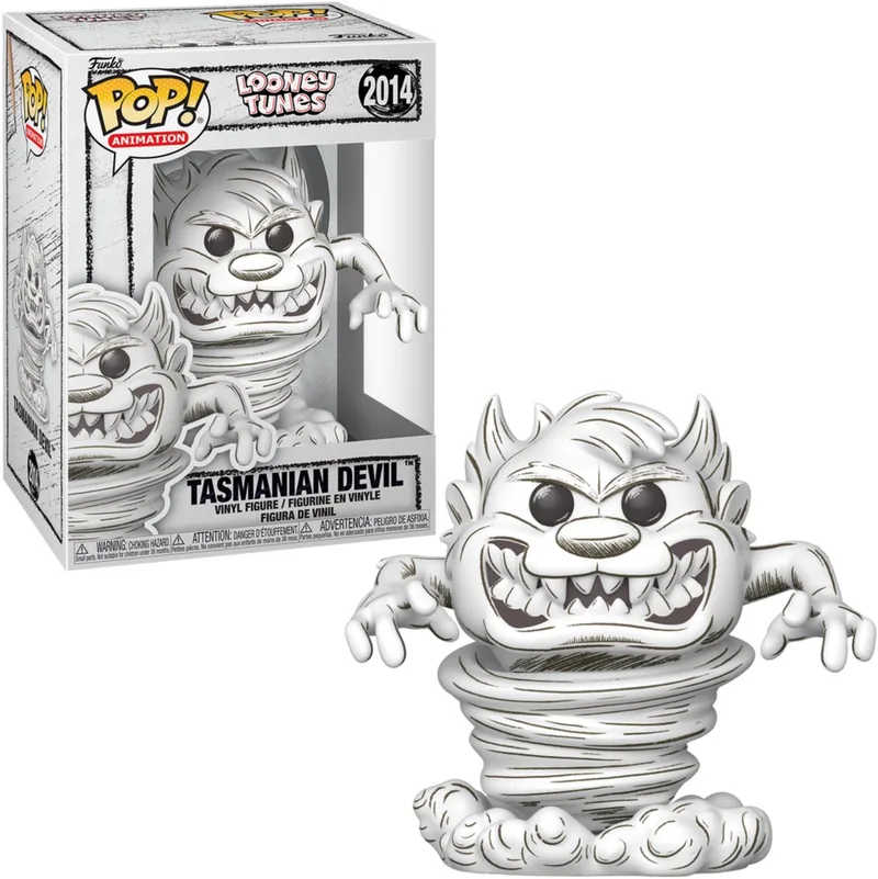 Looney Tunes POP! Animation Vinyl Figure Taz 9 cm POP! Figuur van Funko in Meerkleurig – productfoto