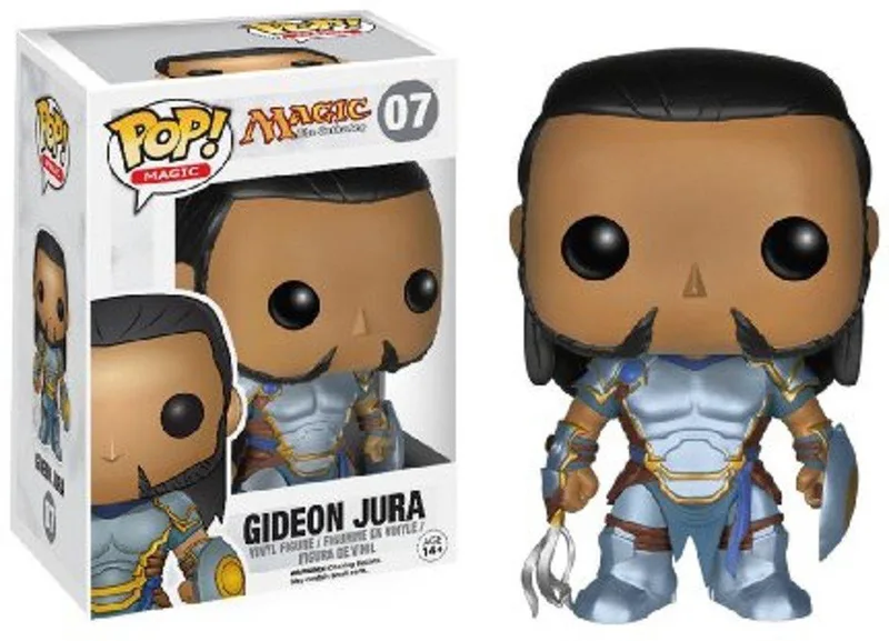 Magic The Gathering POP Bobble Head 07 Gideon Jura by Funko in Silver – product photo