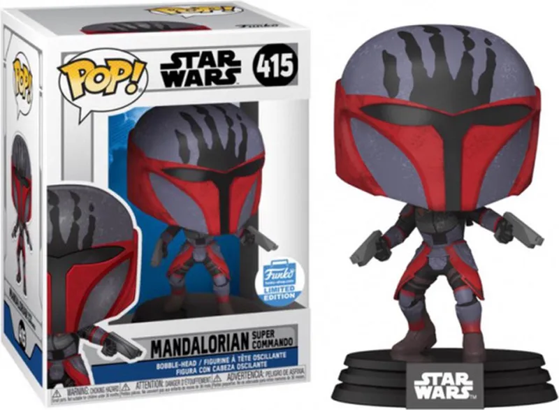 Mandalorian Super Commando - Star Wars - #415 van Funko in Meerkleurig – productfoto