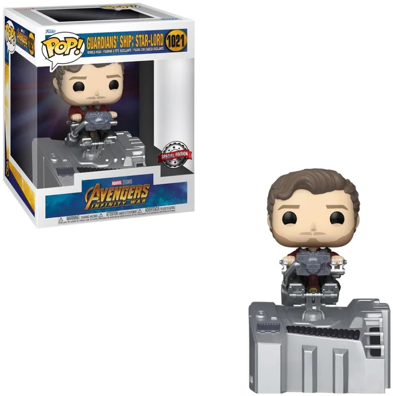 Marvel: Avengers 3: Infinity War - Starlord in Guardian’s Ship Diorama Deluxe van Funko in Meerkleurig – productfoto