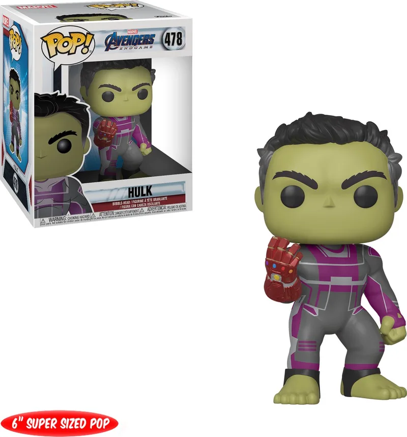 Marvel: Avengers Endgame - 6 Hulk w/ Gauntlet (39743) van Funko in Multicolours – productfoto