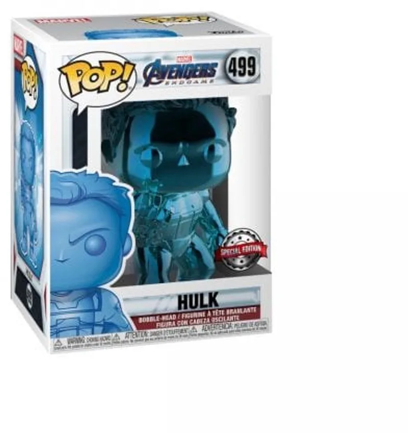 Marvel: Avengers Endgame - Hulk (Blue Chrome) by Funko in Multicolour – product photo