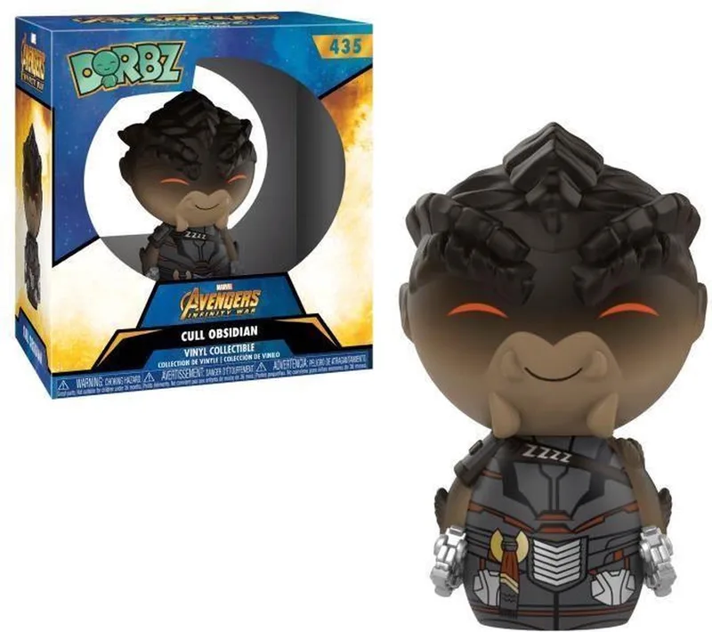 Marvel Avengers Infinity War Dorbz POP! Figure Cull Obsidian 7,5 cm från Funko i Flerfärgad – produktbild
