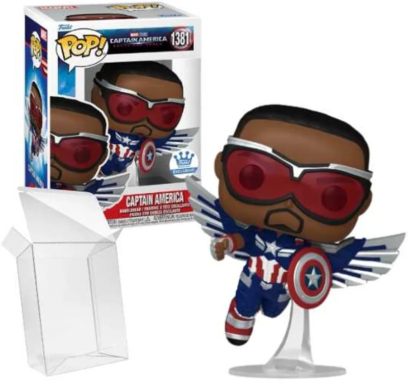 Marvel: Captain America Brave new World - Captain America #1381 Funko Exclusive by Funko in Multicolour – product photo