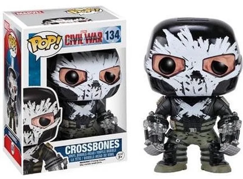 Marvel Captain America Civil War Crossbones - Verzamelfiguur by Funko in Black – product photo