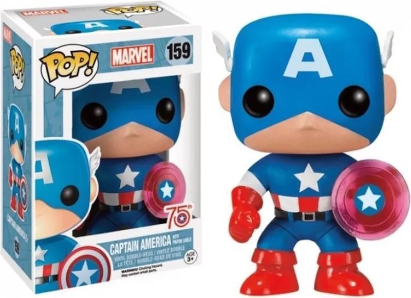 Marvel - Captain America (Photon Shield) #159 (Only at Kohl's exclusive) by Funko in Multicolour – product photo