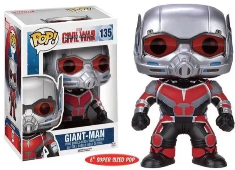 Marvel Civil War Captain America Giant-Man - #135 Verzamelfiguur van Funko in Meerkleurig – productfoto