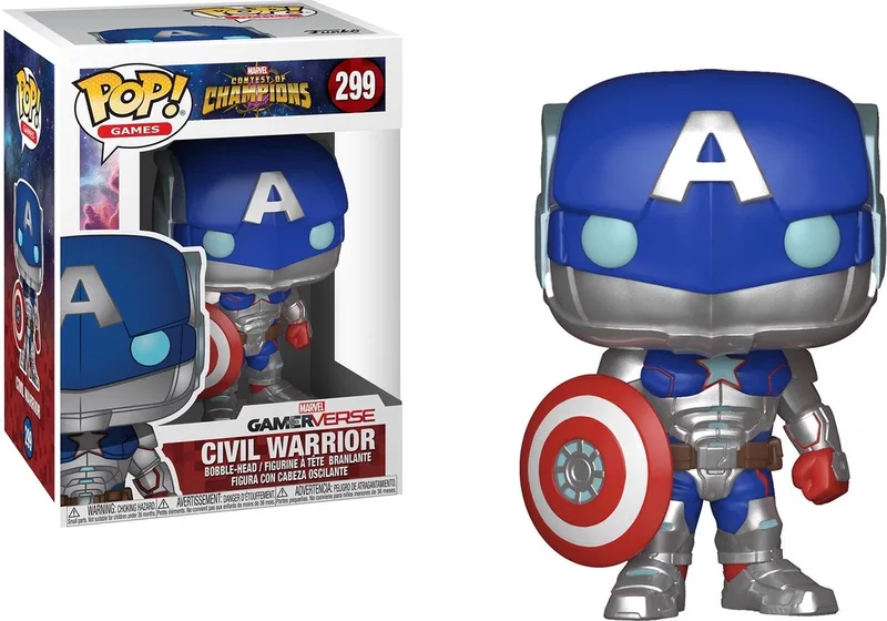 Marvel Contest Of Champions Civil Warrior Vinyl Figure - Verzamelfiguur van Funko in Meerkleurig – productfoto