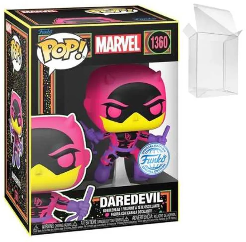 Marvel: Daredevil Blacklight (Special Edition Exclusive) #1360 by Funko in Multicolour – product photo