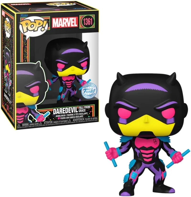 Marvel - Daredevil (Fall From Grace) (Blacklight) #1361 Special Edition by Funko in Multie – product photo