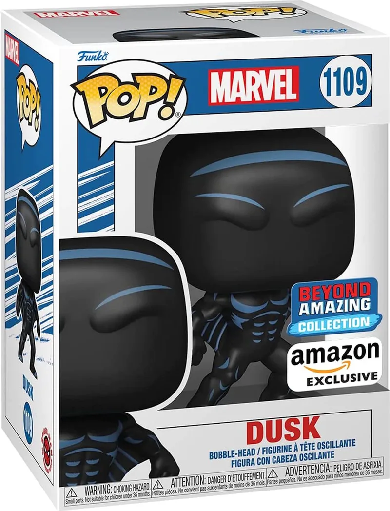Marvel Dusk #1109 Exclusive - Beyond Amazing Collection - Special rare by Funko in Black – product photo