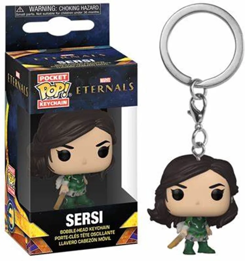 MARVEL ETERNALS - Pocket Pop Keychains - Sersi by Funko in Multicolour – product photo