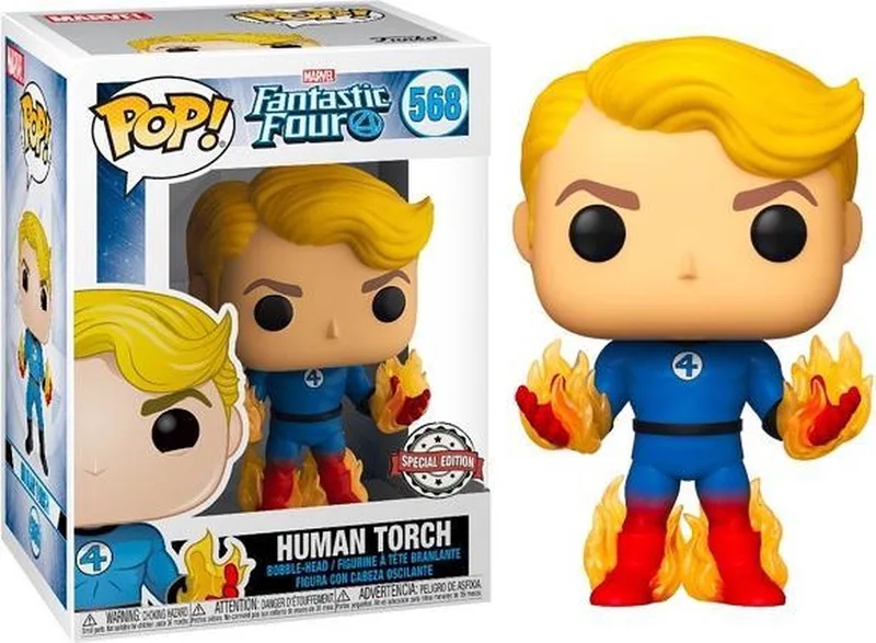 Marvel Fantastic Four - Human Torch #569 by Funko in Multicolour – product photo