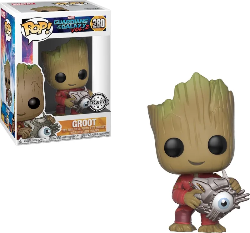 Marvel: Guardians Of The Galaxy Vol. 2 - Groot #280 FYE Exclusive [Box conditie 7/10] by Funko in Multicolour – product photo