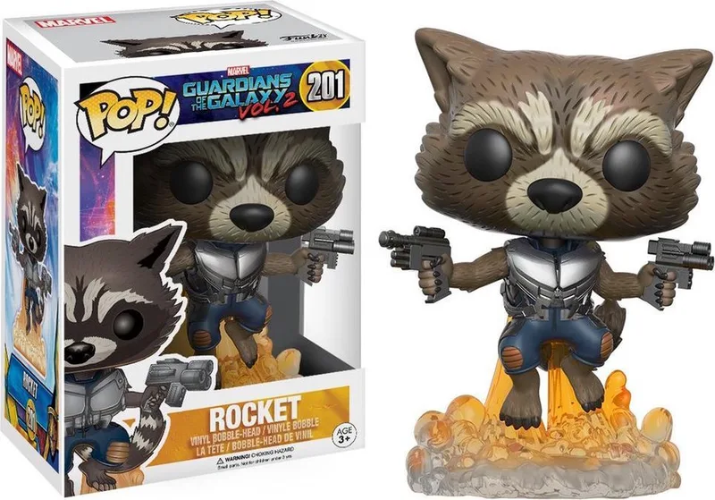 Marvel: Guardians of the Galaxy vol.2 - Rocket #201 Vaulted by Funko in Multicolour – product photo