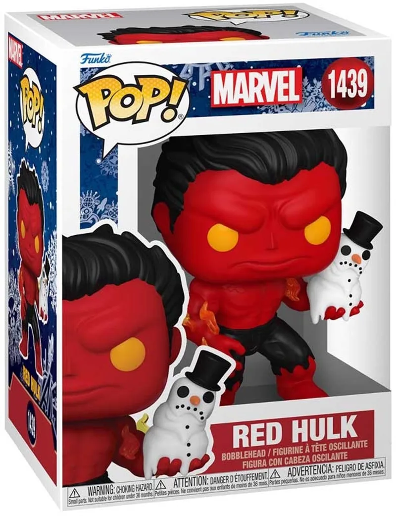 Marvel: Holiday - Red Hulk #1439 by Funko in Multicolour – product photo