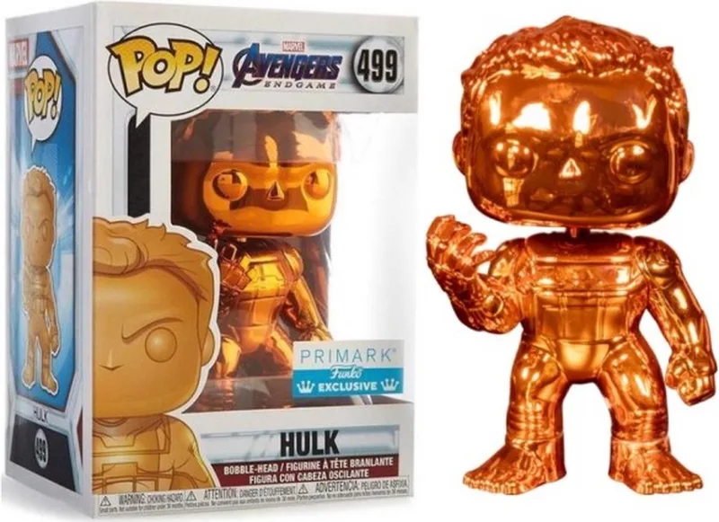 Marvel - Hulk Orange Chrome #399 van Funko in Meerkleurig – productfoto